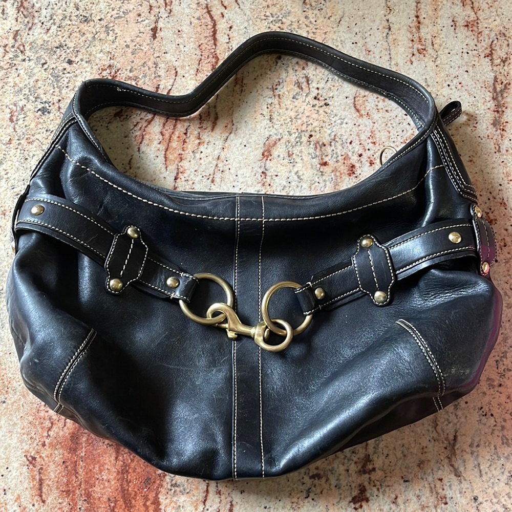 Black Coach Shoulder Bag